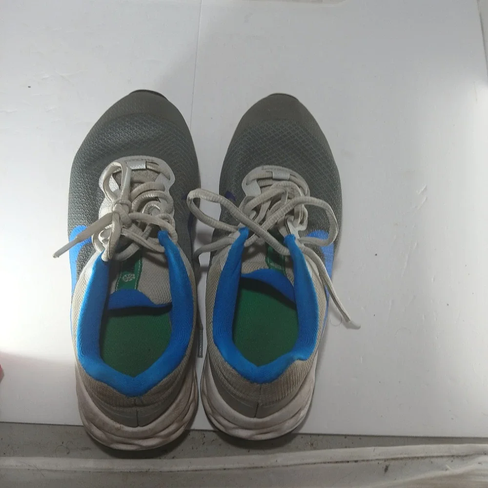 Nike Revolution 6 Next‎ Nature 5Y Grey Blue Running Shoes DD1096-008 Athletic